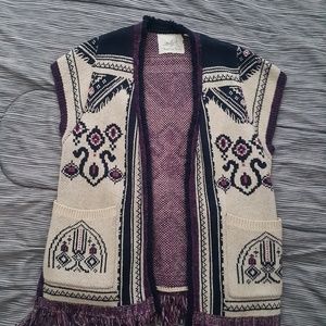 Cardigan vest